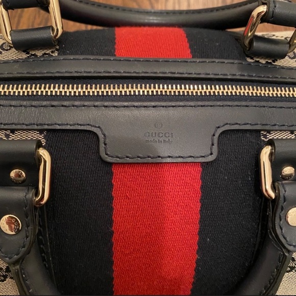 Gucci Ophidia Web Boston Bag Medium - Picture 6 of 15
